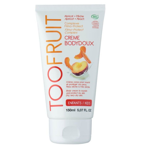 Toofruit Organic Children's Body Cream with Peach and Apricot 5.07 fl oz (150 ml)