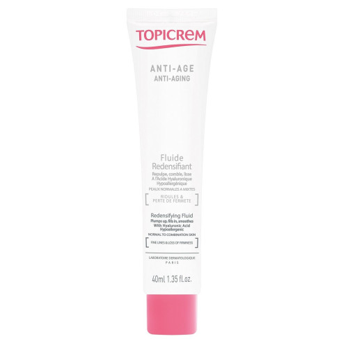 Topicrem Firming Anti-Aging Fluid to Slow Down Aging for Normal and Combination Skin 1.35 fl oz (40 ml)