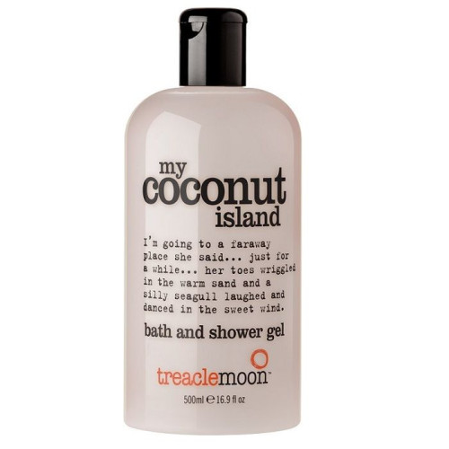 Treaclemoon My Coconut Island Body Wash with Coconut Scent 16.91 fl oz (500 ml)