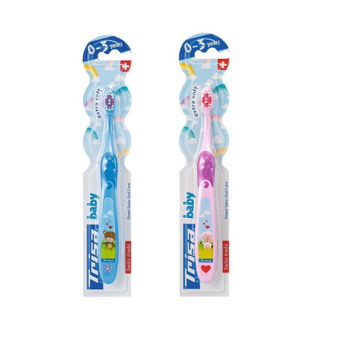 Trisa Baby Toothbrush for Children 0-3 Years
