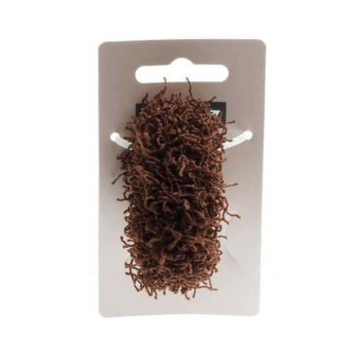 Trisa Hair Elastic with Interesting Design Brown Color 1 pc