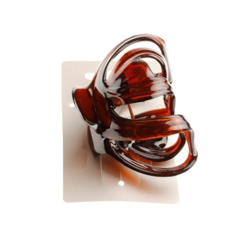Trisa K6 512.23 Hair Clip - 3.54 in (9 cm) Brown