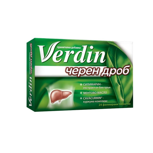 Verdin for Healthy Liver and Good Liver Function 24 Tablets