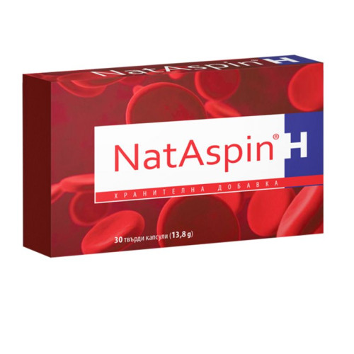 Valentis Nataspin H for Risk of Thrombosis Reduces Bad Cholesterol 30 Capsules