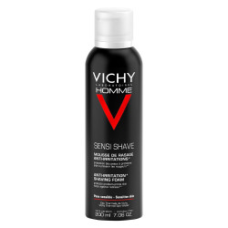 Vichy Homme Anti-inflammatory Shaving Foam 6.76 fl oz (200 ml)