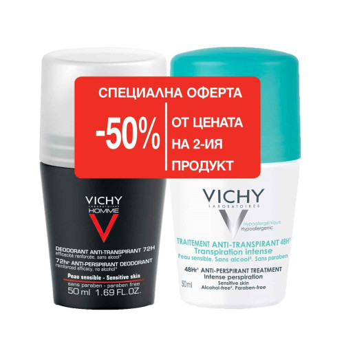Vichy Promo Set Against Perspiration Unisex 8.45 fl oz (250 ml)