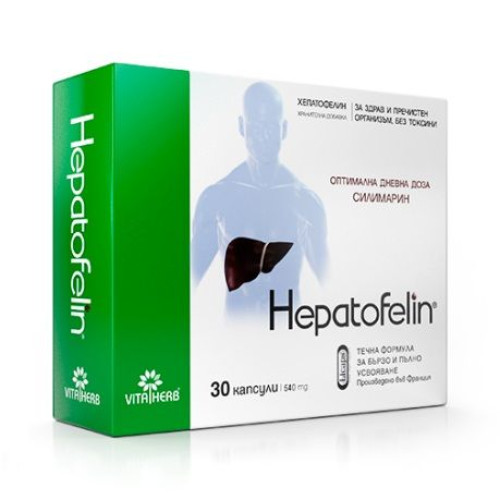Vita Herb Hepatofelin for Healthy Liver with Detox Effect 30 Capsules