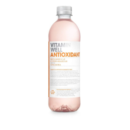 Vitamin Well Antioxidant Vitamin Water with Peach Flavor 16.91 fl oz (500 ml)
