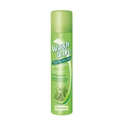Wash & Go Dry Shampoo with Aloe Vera for Oily Hair 6.76 fl oz (200 ml)