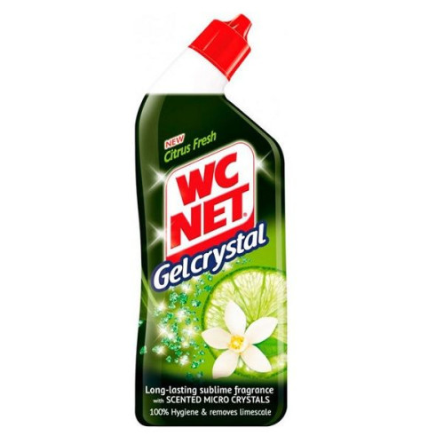 WC Net Crystal Liquid Toilet Cleaner Citrus Fresh 25.36 fl oz (750 ml)