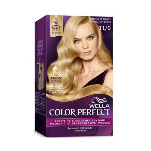 Wella Color Perfect Permanent Cream Hair Color Rich Color Light Blonde 11/0 Extra