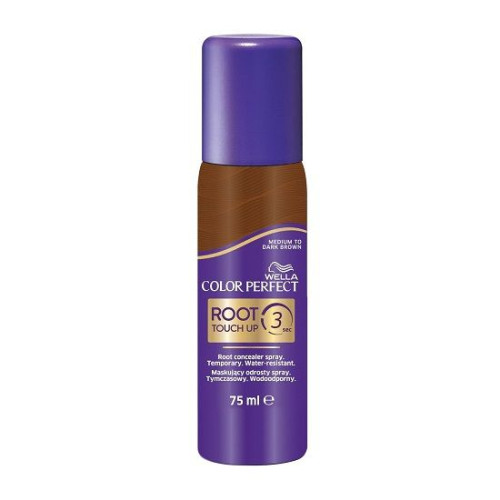 Wella Color Perfect Root Touch Up Root touch-up Spray Medium to Dark Brown Color 2.54 fl oz (75 ml)