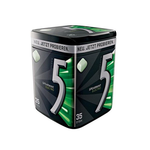 5 Gum Spearmint Sugar-Free Refreshing Gum 35 pcs