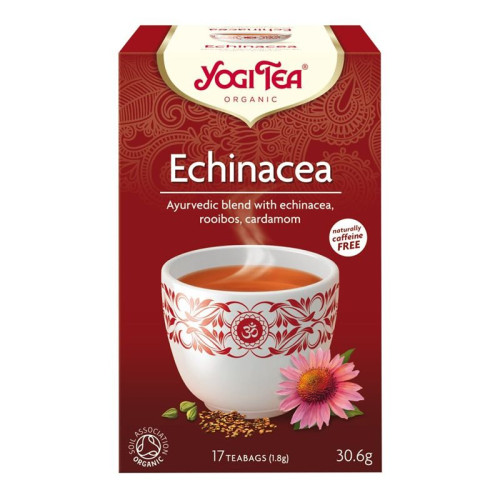 Yogi Tea Echinacea Organic Ayurvedic Tea 17 x 0.06 oz (1.8 g) Filter Bags