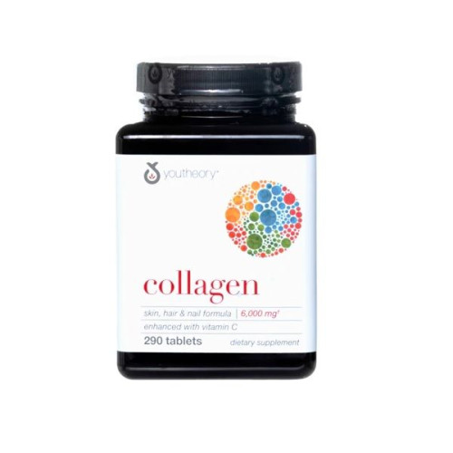 Youtheory Collagen Formula for Hair Skin and Nails 290 Tablets