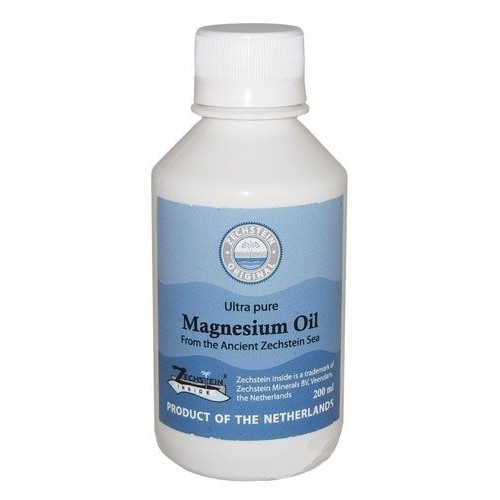 Zechstein Magnesium Oil for Chronic Fatigue and Muscle Cramps 6.76 fl oz (200 ml)