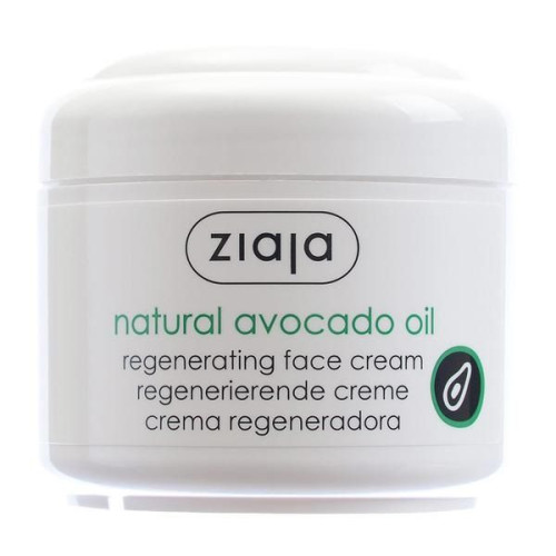 Ziaja Regenerating Face Cream with Avocado Oil for Dry Skin 1.69 fl oz (50 ml)