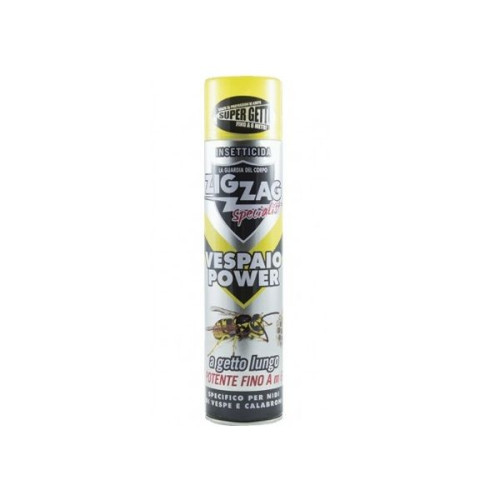 Zig Zag Vespaio Aerosol Against Wasps Hornets and Nests 20.29 fl oz (600 ml)