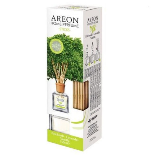 Areon Home Perfume Fragrance Patchouli Lavender and Vanilla Scent 5.07 fl oz (150 ml)