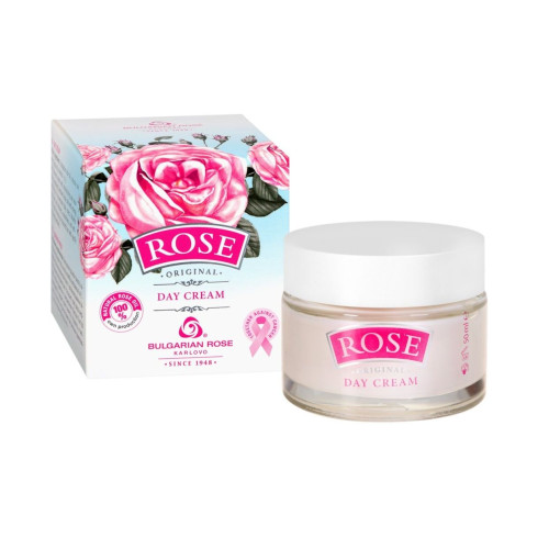 Bulgarian Rose Karlovo Rose Nourishing Day Cream with Rose Oil 1.69 fl oz (50 ml)