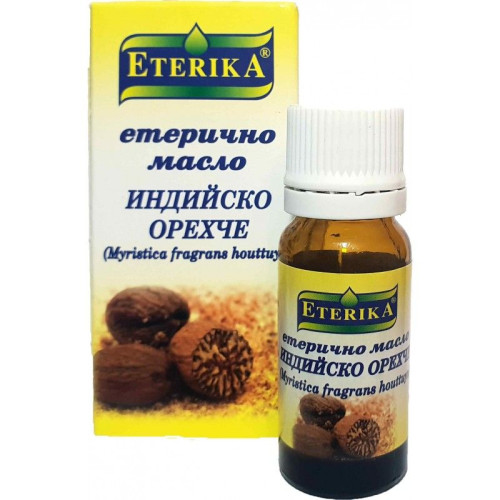 Eterika Natural Nutmeg Essential Oil for High Immunity and Tone 0.34 fl oz (10 ml)
