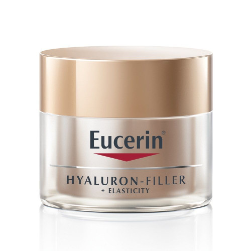 Eucerin Hyaluron-Filler + Elasticity Night Cream for Mature Firm and Elastic Skin 1.69 fl oz (50 ml)