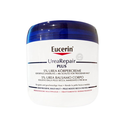 Eucerin Urearepair Plus Body Cream for Dry and Rough Skin with 5% Urea 15.22 fl oz (450 ml)