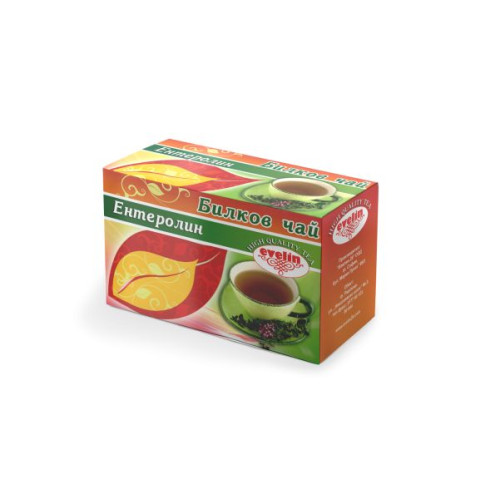 Evelin Enterolin Herbal Tea for Gastritis Colitis and Ulcers 0.05 oz (1.5 g) 20 Filter Bags