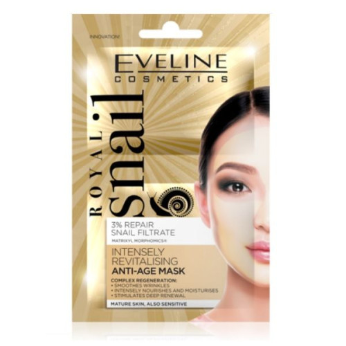 Eveline Royal Snail Rejuvenating Face Mask with Snail Extract 0.85 fl oz (25 ml)