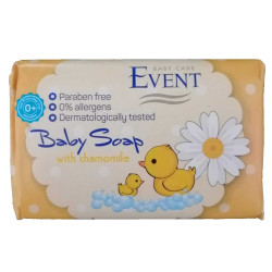 Event Baby Soap for Daily Use for Inflammation with Chamomile 3.53 oz (100 g)