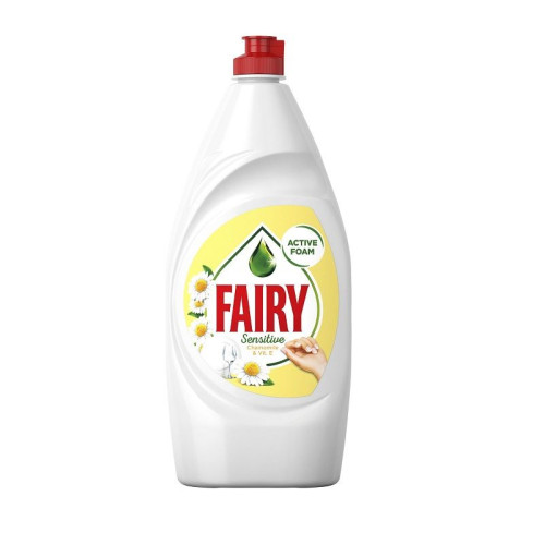 Fairy Sensitive Chamomile and Vitamin E Liquid Dishwashing Liquid 27.05 fl oz (800 ml)