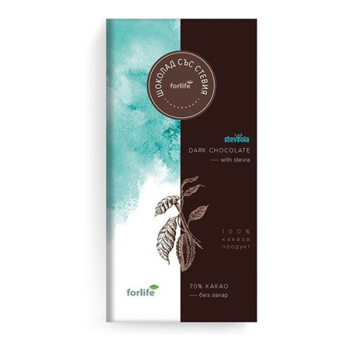 Forlife Chocolate with Stevia 3.53 oz (100 g)