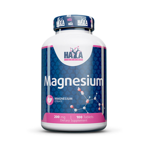 Haya Labs Magnesium Citrate 200mg 100 Tablets
