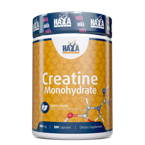 Haya Labs Sports Creatine Monohydrate 500 mg 200 Capsules