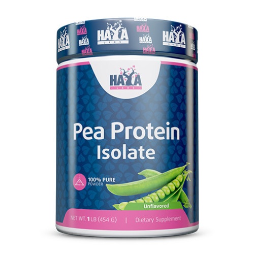 Haya Labs 100% All Natural Pea Protein Isolate Without Tasting Pahov 16.01 oz (454 g)