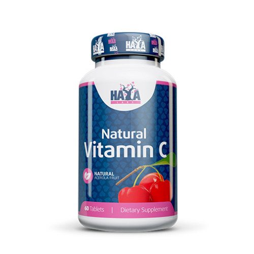 Haya Labs Natural Vitamin C From Organic Acerola Fruit 60 Tablets