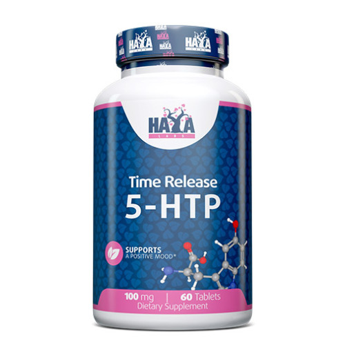Haya Labs 5-HTP Time Release 100 mg 60 Tablets