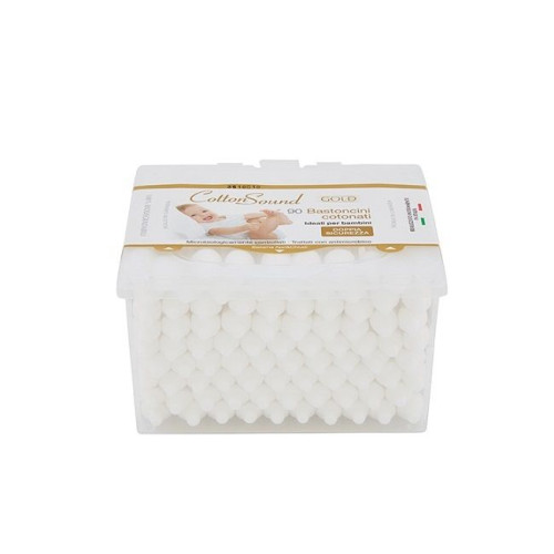Cotton Sound Gold Ear Sticks for Babies and Children 90 pcs