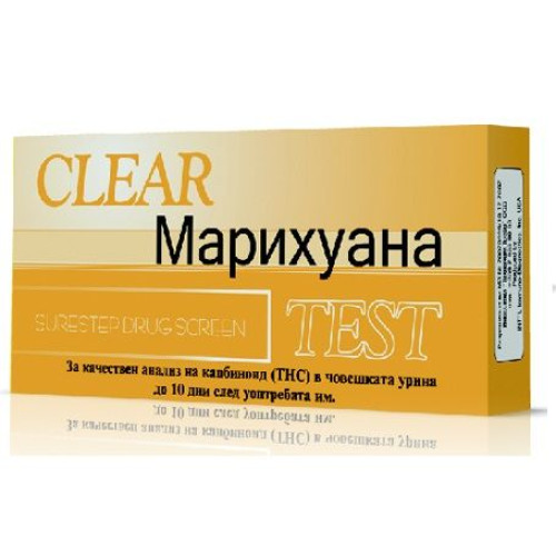 Clear Marijuana (THC) Test Strip