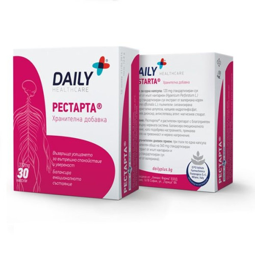 Daily Restart for Inner Peace and Confidence 30 Capsules