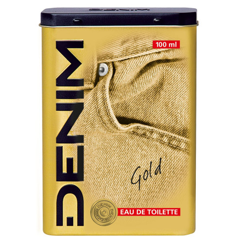 Denim Gold Eau De Toilette for Men 3.38 fl oz (100 ml)