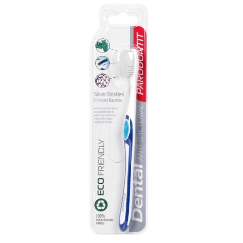 Dental Anti-Bacterial Parodontit Toothbrush with Antibacterial Properties for Sensitive Teeth and Gums 1 pc