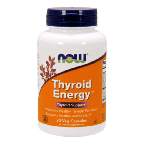 Now Foods Thyroid Energy for a Healthy Thyroid Gland Metabolic Problems 90 Capsules