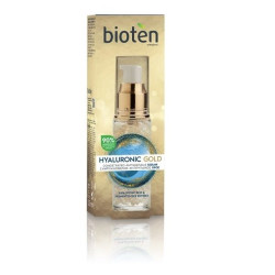 Bioten Hyaluronic Gold Serum Effective Anti-Wrinkle Care 1.01 fl oz (30 ml)