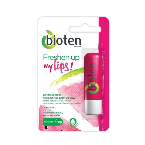 Bioten Freshen Up Lip Balm with Watermelon Fragrance for Daily Use 0.17 oz (4.8 g)