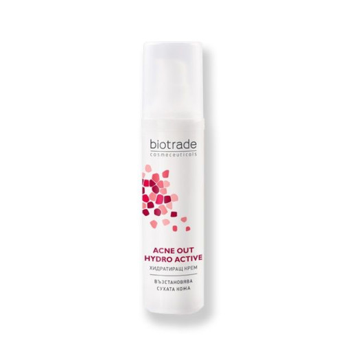 Biotrade Acne Out Hydro Active Moisturizing Cream for Dry Acne-Prone Skin 2.03 fl oz (60 ml)