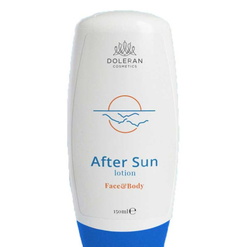 Doleran Cosmetics Moisturizing After Sun Lotion with Pleasant Fragrance 5.07 fl oz (150 ml)