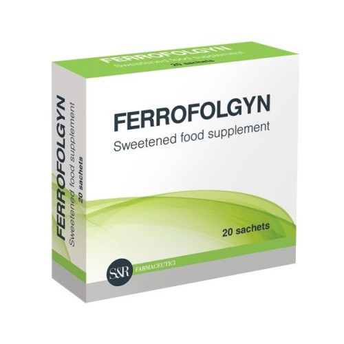 Ecopharm Ferrofolgyn Iron for Frequent Blood Loss During Menstruation 20 Sachets