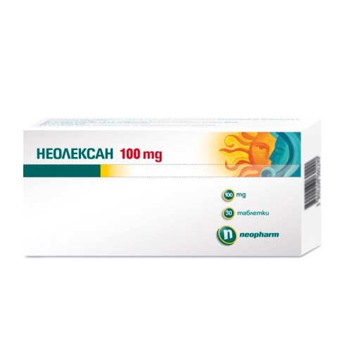 Neopharm Neolexan for Depression Panic Attacks and High Appetite for Healthy Sleep 100 mg 30 Tablets