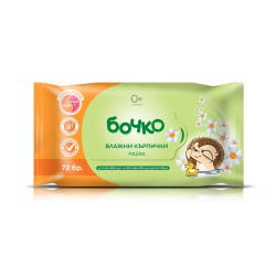Bochko Baby Wet Wipes with Chamomile Extract 72 pcs